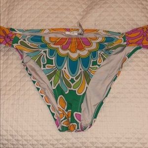 Trina Turk Ruched Side Swim Bottoms